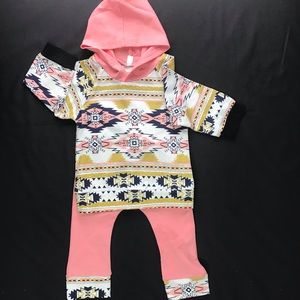 Aztec Two Piece Set - Girls